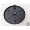 Image 5 : Large Wall Clock (Batt Op) : Metal Frame/See Through (Measures : 14-3/4"Dia)