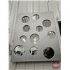 Image 2 : Large Wall Mounted Decorative Mirrored Panel  (Measures : 60"H x 48"W x 3/4"D)