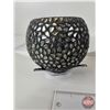 Image 3 : Chrome Themed Décor : Couch, Bowl & Plastic Wall Hangings (Wall Hangings : 10"H x 10"W)