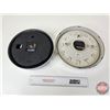 Image 4 : Wall Clocks (2) (Batt Op) (Largest Measures : 11-1/4"Dia)