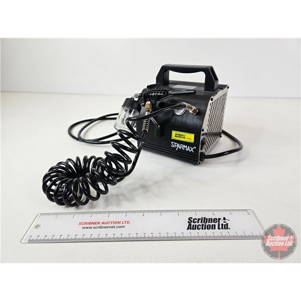 Sparmax Achieve AC-27 Airbrush Compressor (Works)