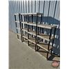 Image 2 : Plastic Shelving (4)  (Tallest : 62"H x 21-1/2"W x 13-1/2"D)