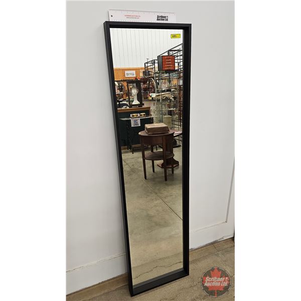 Framed Wall Mirror  (Measures : 59"H x 15-3/4"W x 2-1/4"D)