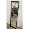 Image 2 : Framed Wall Mirror  (Measures : 59"H x 15-3/4"W x 2-1/4"D)