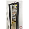 Image 3 : Framed Wall Mirror  (Measures : 59"H x 15-3/4"W x 2-1/4"D)