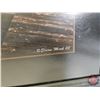 Image 5 : Framed Wall Art : Be the Change you wish to see in the World" (Lake Motif)  (Measures : 26"H x 38-1/