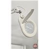 Image 2 : Esthetician Rolling Cart w/Magnifying Lamp  (Cart Measures : 37-1/2"H x 22"W x 13-1/2"D)
