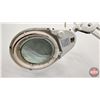 Image 7 : Esthetician Rolling Cart w/Magnifying Lamp  (Cart Measures : 37-1/2"H x 22"W x 13-1/2"D)