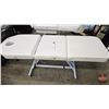 Image 5 : Adjustable Esthetician Treatment Bed and/or Tattoo Chair (Manual) (Note : Missing Head Pad)