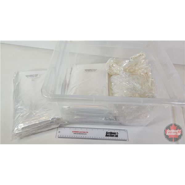 Disposable Plastic Bed Sheets (Approx 100)