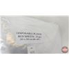Image 3 : Disposable Plastic Bed Sheets (Approx 100)