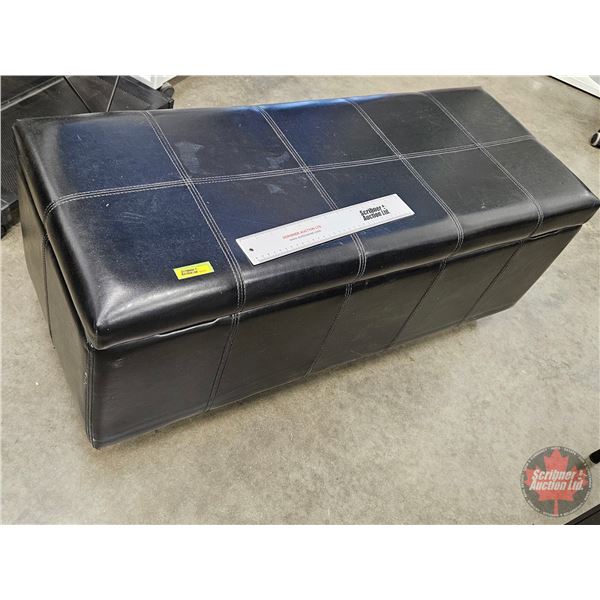 Padded Flip Top Ottoman w/Gift Wrap Tissue (Measures : 16"H x 39"W x 16"D)