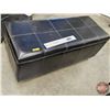 Image 1 : Padded Flip Top Ottoman w/Gift Wrap Tissue (Measures : 16"H x 39"W x 16"D)
