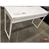 Image 1 : IKEA BESTÅ BURS Desk (High-Gloss) : 2 Drawer  (Ideal for Nail Techs) (Measures : 29-1/4"H x 47"W x 1