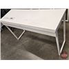 Image 4 : IKEA BESTÅ BURS Desk (High-Gloss) : 2 Drawer  (Ideal for Nail Techs) (Measures : 29-1/4"H x 47"W x 1