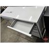 Image 3 : IKEA BESTÅ BURS Desk (High-Gloss) (2 Drawer) c/w Rolling 3 Drawer Organizer Unit (Ideal for Nail Tec