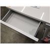 Image 7 : IKEA BESTÅ BURS Desk (High-Gloss) (2 Drawer) c/w Rolling 3 Drawer Organizer Unit (Ideal for Nail Tec