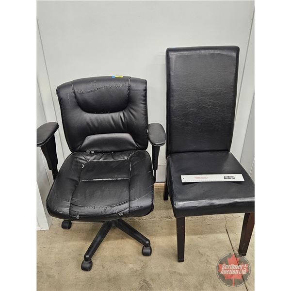 Rolling Office Chair & Dining Chair