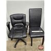 Image 1 : Rolling Office Chair & Dining Chair