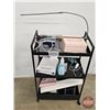 Image 15 : Nail Tech Cart w/Contents!!! Including : - Erica's M20 Nail Drill - Koko & Clair UV LED Nail Lamp - 