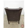 Image 3 : Artificial Leather Arm Chair  (Measures : 32"H)