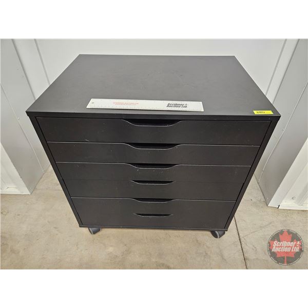 IKEA ALEX Rolling Drawer Unit  (Measures : 26-1/4"H x 26-1/4"W x 19"D)