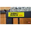 Image 8 : IKEA VITTSJÖ Shelf Unit w/Black Metal Frame & Glass Shelves  (Measures : 69"H x 20"W x 14-1/4"D)