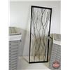 Image 3 : Laundry Bins (2) & Metal Wall Art  (Large Bin Measures : 22"H x 13-1/2"W x 13-1/2"D)