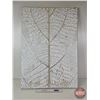 Image 1 : Canvas Birch Leaf Wall Art  (Measures : 39-1/4"H x 27-1/2"W)