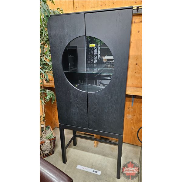 IKEA Stockholm Cabinet w/Glass Front Doors (Measures : 68-1/4"H x 29-1/2"W x 14-1/2"D)