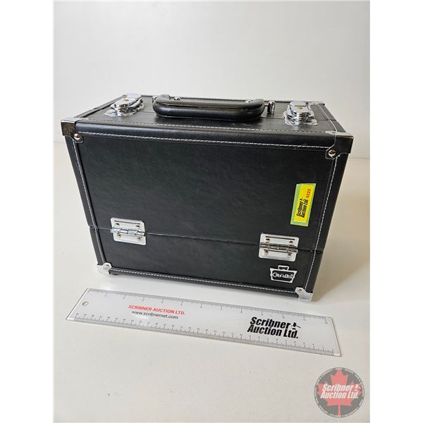Caboodles Portable Makeup Train Case (Measures : 9"H x 11-1/4"W x 6-1/2"D)