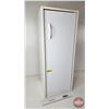 Image 1 : Small White Cupboard  (Measures : 31-1/2"H x 12"W x 11-3/4"D)
