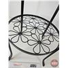 Image 5 : IKEA KLINGSBO Side Table w/Glass Top (Measures : 24-1/2"H x 19"Dia)