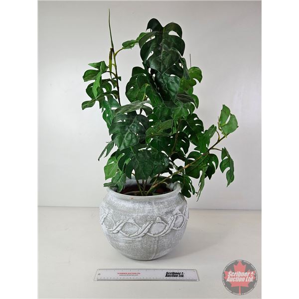 Artificial Potted Plant  (Total Measures : 30"H)