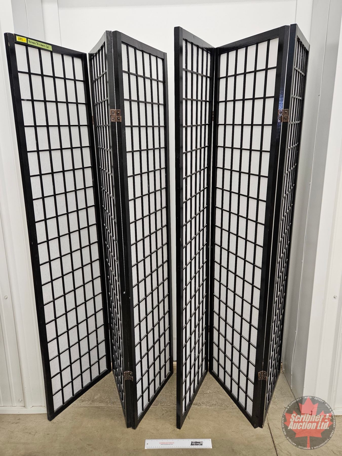 Komplex Screen Divider Two Room Screen Dividers (3 Panel) (Straightened Out Measurement : 69