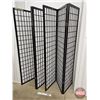 Image 2 : Two Room Screen Dividers (3 Panel)  (Straightened Out Measurement : 69"H x 52"W) (One Panel : 17"W)