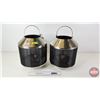 Image 1 : Torre & Tagus Sentry Lanterns (2) (13"H x 10-1/2"Dia)
