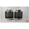 Image 2 : Torre & Tagus Sentry Lanterns (2) (13"H x 10-1/2"Dia)