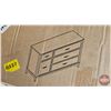 Image 1 : Wide Dresser (White) (NIB) (Box Measures: 12"H x 57"W x 21"D)  (Heavy)