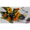 Image 6 : Silk Flowers in "Dream" Jar (Jar 8"H)