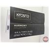 Image 5 : Krosno Harmony Collection : Gin & Tonic Glasses (6) (NIB)  (Box Measures: 9"H x 14"W x 9-1/2"D)