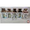 Image 1 : Memorial Candle Lanterns ~ Forever in our Hearts (5) (each with Batt Op Candle) (17-1/2"H x 9"W x 9"