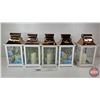 Image 4 : Memorial Candle Lanterns ~ Forever in our Hearts (5) (each with Batt Op Candle) (17-1/2"H x 9"W x 9"