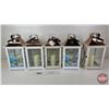 Image 5 : Memorial Candle Lanterns ~ Forever in our Hearts (5) (each with Batt Op Candle) (17-1/2"H x 9"W x 9"