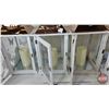 Image 6 : Memorial Candle Lanterns ~ Forever in our Hearts (5) (each with Batt Op Candle) (17-1/2"H x 9"W x 9"