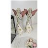 Image 4 : Large Variety of Memorial Angel Figurines & Candle Lanterns etc (27pcs)