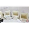 Image 6 : Variety of Memorial Flicker Wick Flameless Candles & Lantern (8 Batt Op Candles & 1 Lantern) (Talles