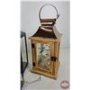 Image 2 : Memorial Candle Lanterns ~ Variety (11) (each with Batt Op Candle) (Tallest Measures: 13"H)