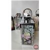 Image 5 : Memorial Candle Lanterns ~ Variety (11) (each with Batt Op Candle) (Tallest Measures: 13"H)