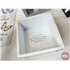 Image 14 : Memorial Themed Home Decor items with uplifting quotes and butterfly motifs (19pcs) : (Incl. Plaques